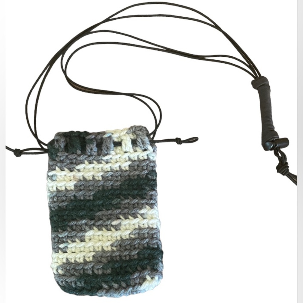 Crochet Pouch/Phone Carrier - 2